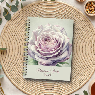 Betoverde Maanlichte Roos Planner