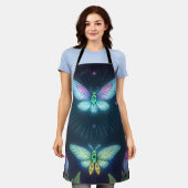 Betoverde maanmanten schort (Gedragen)