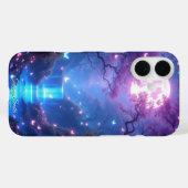 Betoverde maanverlichte waterval fantasie telefoon Case-Mate iPhone case (Achterkant (horizontaal))