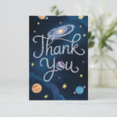 Betoverde magische pad hemels bedankkaart (Staand voorkant)