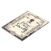 Betoverde magische verhalenboek Red Rose Future Mr Notitieboek (Linkerzijde)