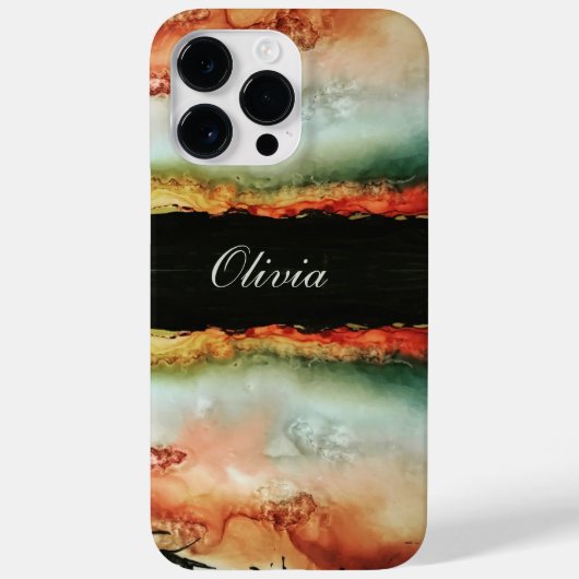 Betoverde Marble Dream DrePersonalized Telefoon Ca Case-Mate iPhone Case (Achterkant)