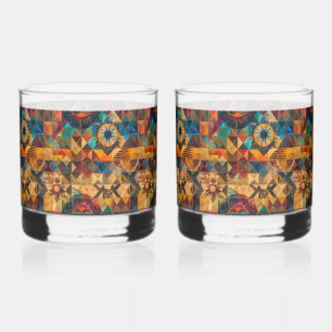 Betoverde Marine "Erfelijke Artistiek" Rocks Bril Whisky Glas