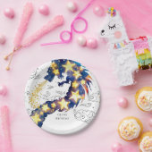 Betoverde Mystieke Draak Verjaardag Papieren Bordje (Feest)