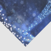 Betoverde Nacht in Parijs String Lights Custom Tissuepapier (Detail)