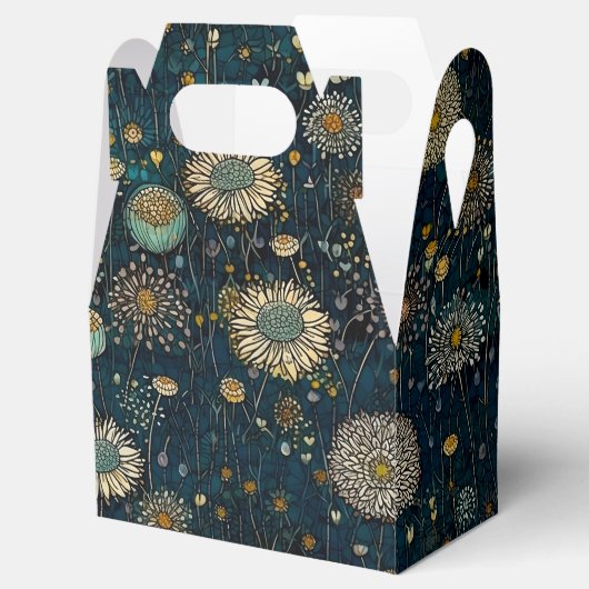  betoverde nachttuin bloemenvak bedankdoosjes (Geopend)