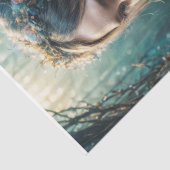 Betoverde nimf- Decoupage - Tissuepapier (Detail)