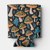 Betoverde Nocturne: bioluminescente paddenstoel Blikjeskoeler (Achterkant)