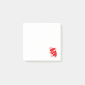 Betoverde oester gloeiende rode paddenstoel post-it® notes (Voorkant)