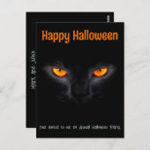 Betoverde ogen en middernachtelijk gefluister briefkaart (Voorkant / Achterkant)