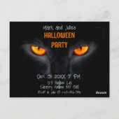 Betoverde ogen en middernachtelijk gefluister briefkaart (Achterkant)