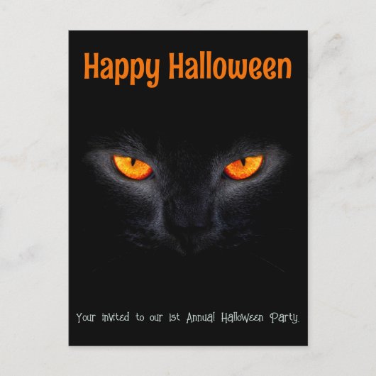 Betoverde ogen en middernachtelijk gefluister briefkaart (Voorkant)