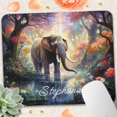 Betoverde Olifant uit het Bos Persoonlijk Muismat