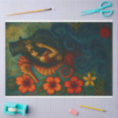 Betoverde Omhelzing – Fantasy Steampunk Decoupage Tissuepapier (Craft)