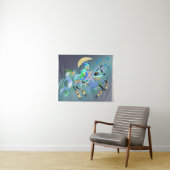 Betoverde Paardrijtocht "Verhaal van Duizend Ogen" Wandkleed (In Situ (horizontaal))