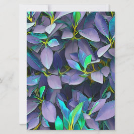 Betoverde Paarse bladeren