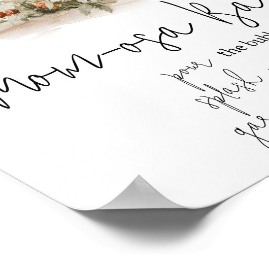 Betoverde paddenstoel bos mam osa bar poster (Hoek)