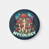 Betoverde Paddenstoelen Kunst van het Woud Magneet (Voorkant)