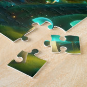 betoverde paddenstoelenhaven legpuzzel (Zijkant)