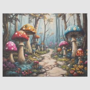 Betoverde Paddestoelbos Decoupage Tissuepapier