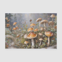 Betoverde Paddestoelbos Decoupage
