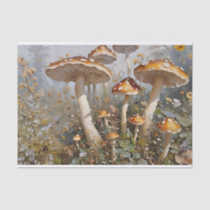 Betoverde Paddestoelbos Decoupage Tissuepapier