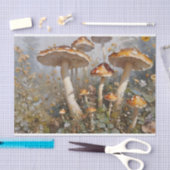 Betoverde Paddestoelbos Decoupage Tissuepapier (Craft)
