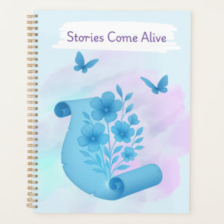 Betoverde Papyrus – Bloemen & Vlinders Ontwerp Planner