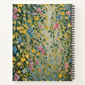 Betoverde Passage: Pastel Secret Garden Notitieboek (Achterkant)