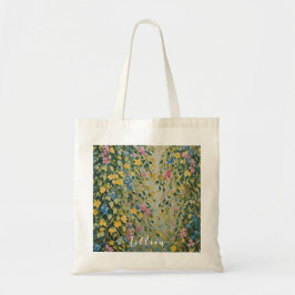 Betoverde Passage: Pastel Secret Garden Tote Bag