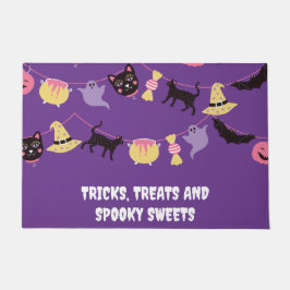 Betoverde pastel spectaculaire Halloween Deurmat