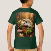 Betoverde penseelstreken: onthul je dromerige T-sh T-shirt (Achterkant)