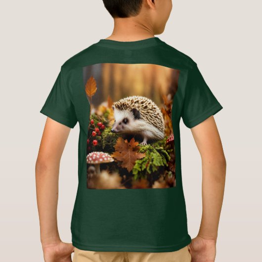 Betoverde penseelstreken: onthul je dromerige T-sh T-shirt (Achterkant)