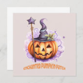 Betoverde pompoen patch (Voorkant / Achterkant)