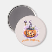 Betoverde pompoen patch magneet (Voorkant / Achterkant)