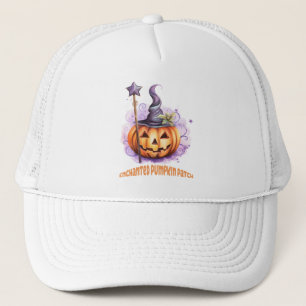 Betoverde pompoen patch trucker pet