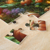 Betoverde Pompoenkoets Bospad Legpuzzel (Zijkant)