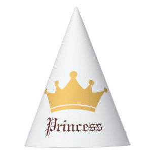 Betoverde Prinses Verjaardagsuitnodiging Sneeuwwit Feesthoedjes