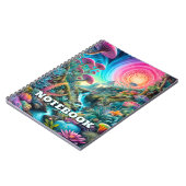 Betoverde Psychedelische Droomlandschap Notitieboek (Linkerzijde)
