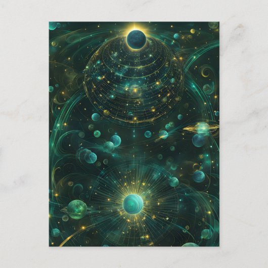 betoverde puls briefkaart (Voorkant)