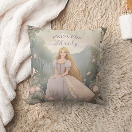 Betoverde Rapunzel Prinses Kussen (Deken)