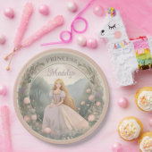 Betoverde Rapunzel Prinses Papieren Bordje (Feest)
