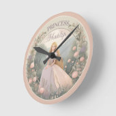 Betoverde Rapunzel Prinses Ronde Klok (Hoek)