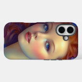 Betoverde regenboog haar portret Case-Mate iPhone case (Achterkant (horizontaal))