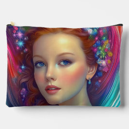 Betoverde regenboog haar portret etui