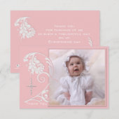 Betoverde religieuze foto Dank u kaart (Voorkant / Achterkant)