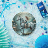 betoverde rit papieren bordje (Feest)