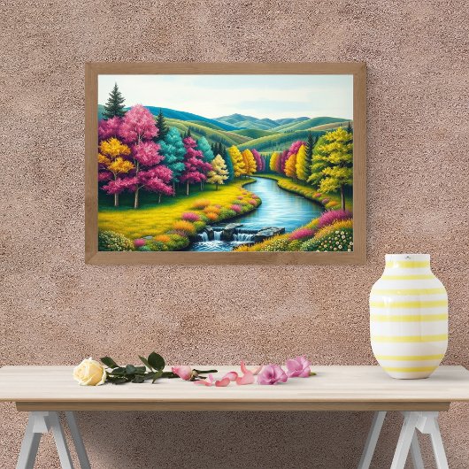 betoverde riviervallei poster