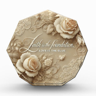 Betoverde Roos AI kunst Fotoblokken