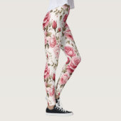 Betoverde Roos Waterverf Leggings (Rechts)